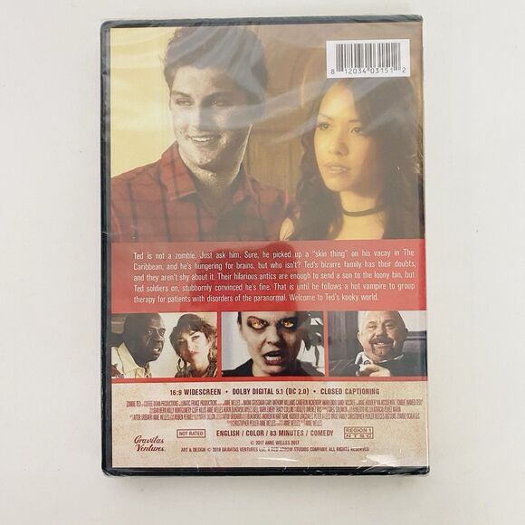 An Accidental Zombie Named Ted DVD 2017 Horror Comedy Film Indie Zombie Movie - Picture 2 of 3